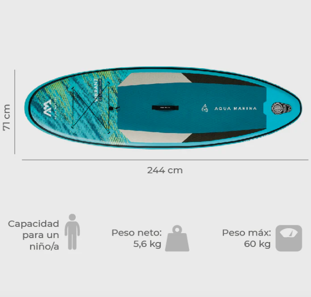 Stand Up Paddle Sup Vibrant 8-0 -