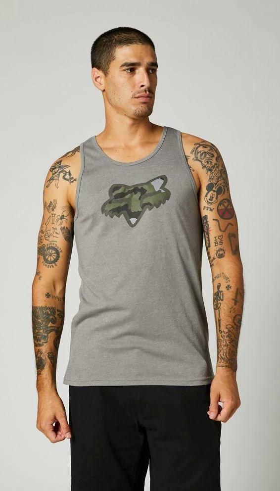 Polera Lifestyle Predator Premium Tank - Talla: L, Color: Gris