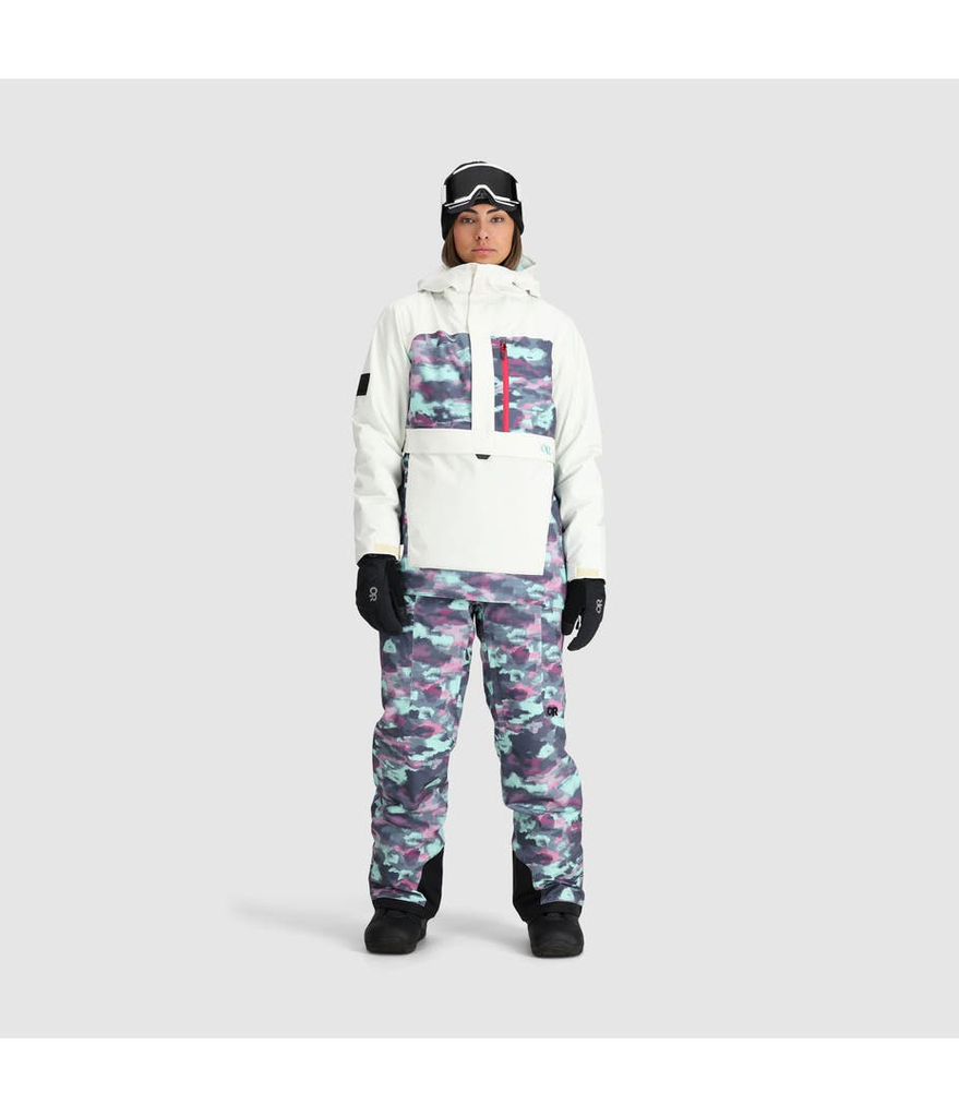 Miniatura Pantalones De Mujer Snowcrew Pants - Color: Calcite Camo