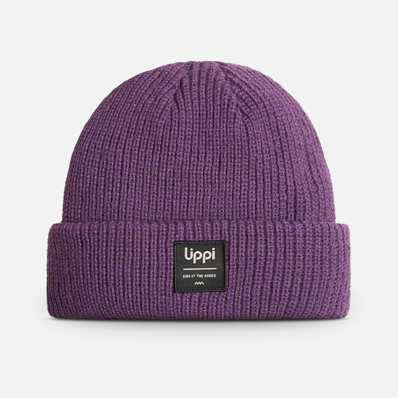 Miniatura Gorro Unisex Fly Line Blend-Pro Beanie - Color: Morado