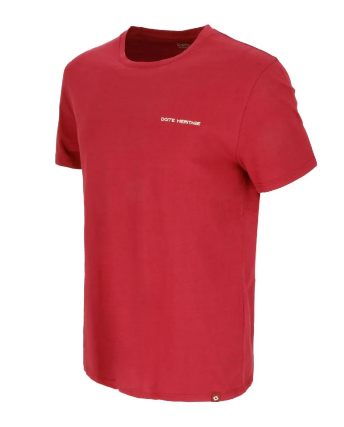 Polera Manga Corta Forest Men - Color: Burdeo
