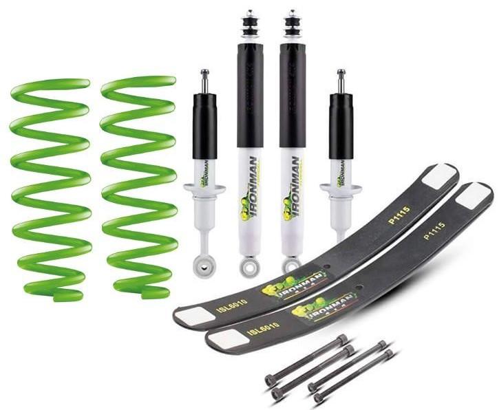 Kit De Suspención Versión Nitro Gas Para Nissan Navara D40 2005+(Con ADD A Leaf 2")