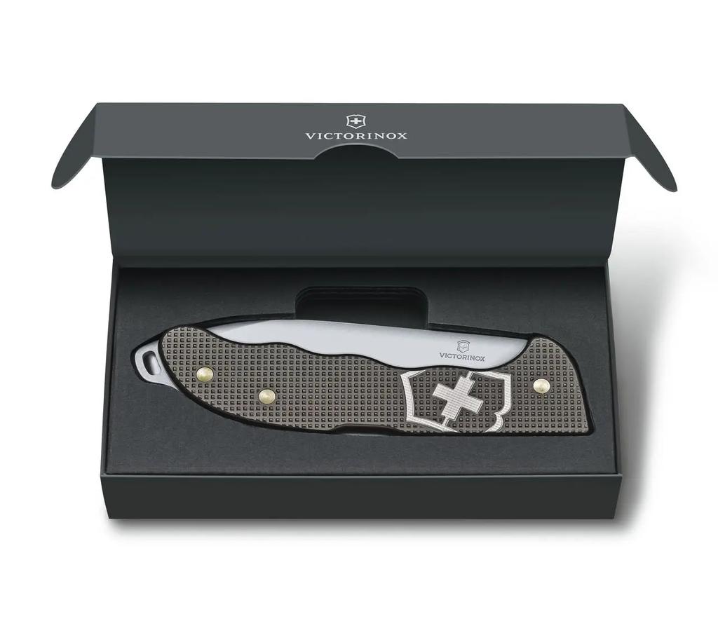 Miniatura Navaja Edición limitada 2022 de Hunter Pro Alox - Color: Gris
