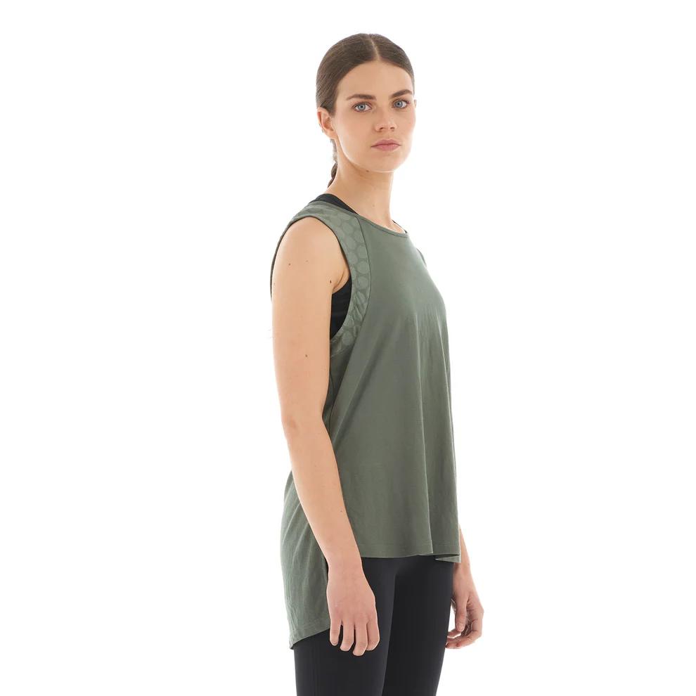 Miniatura Polera Mujer Sunset T-Shirt - Color: Verde Grisaceo