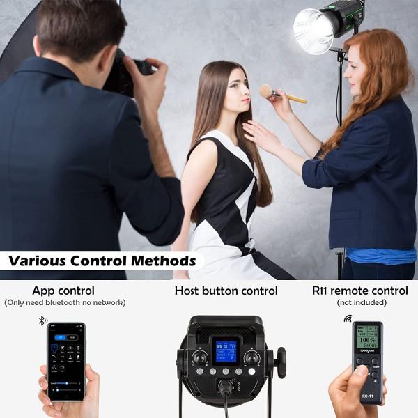 Miniatura Luz Video Led Weeylite Ninja 20 200W 5600K -