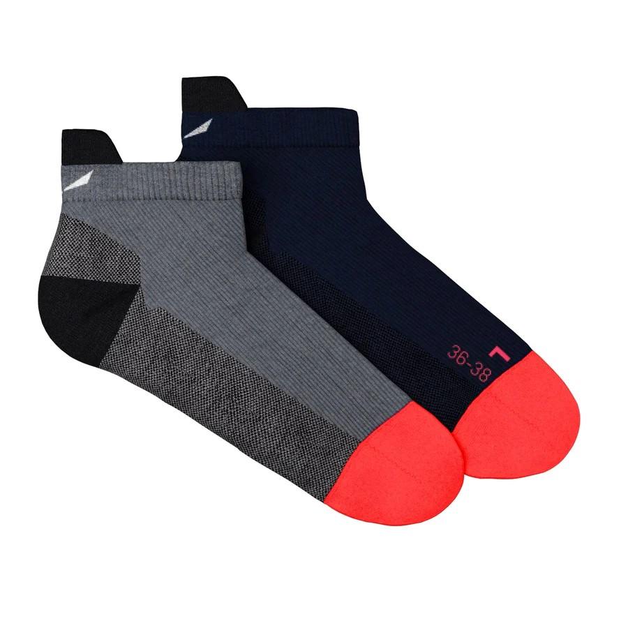 Calcetines Mujer Mtn Trn Am W Low Sock - Color: negro/gris