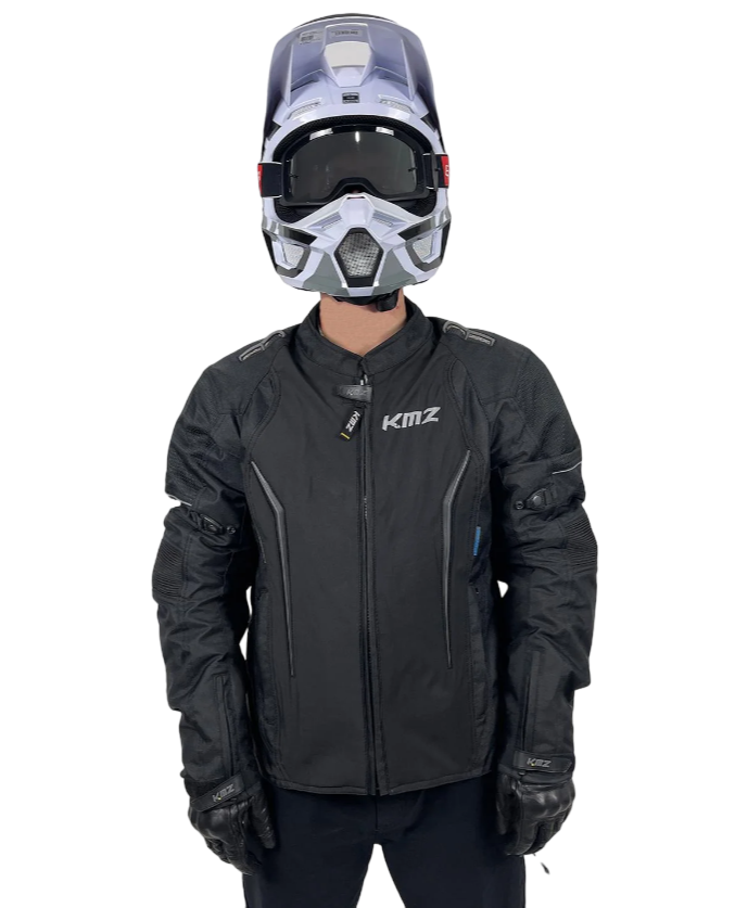 Miniatura Chaqueta Moto Calle Race - Color: Negro