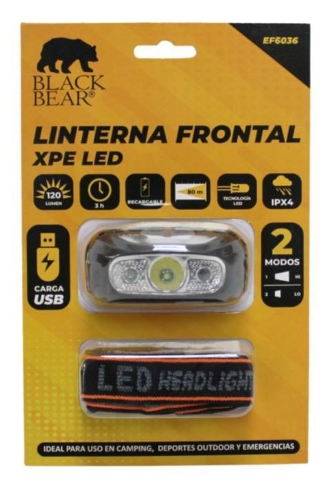 Miniatura Linterna Frontal Recar.Xpe Led -