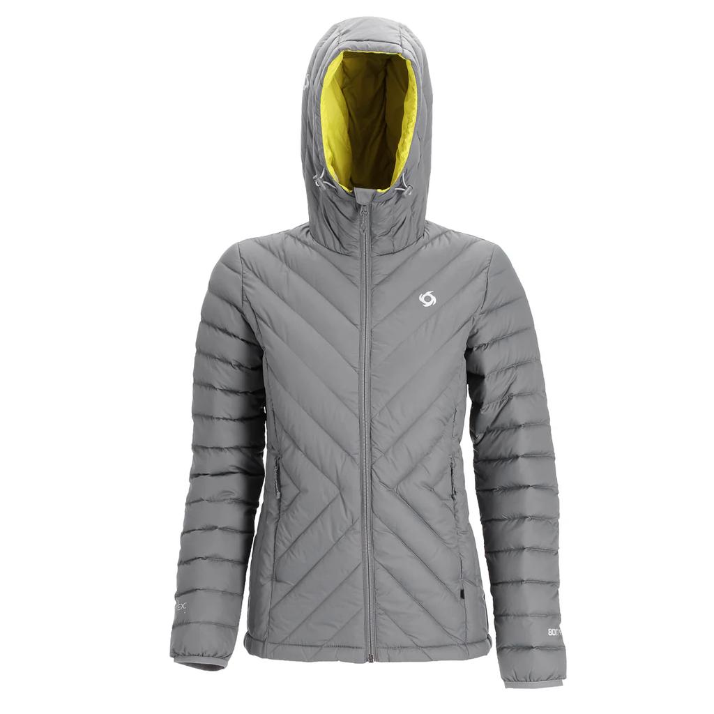 Miniatura Parka Pluma Zima Mujer  - Color: Gris