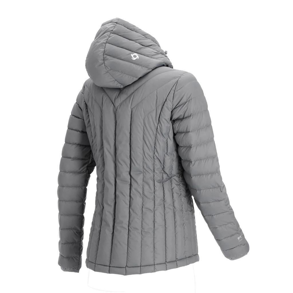 Miniatura Parka Pluma Zima Mujer  - Color: Gris