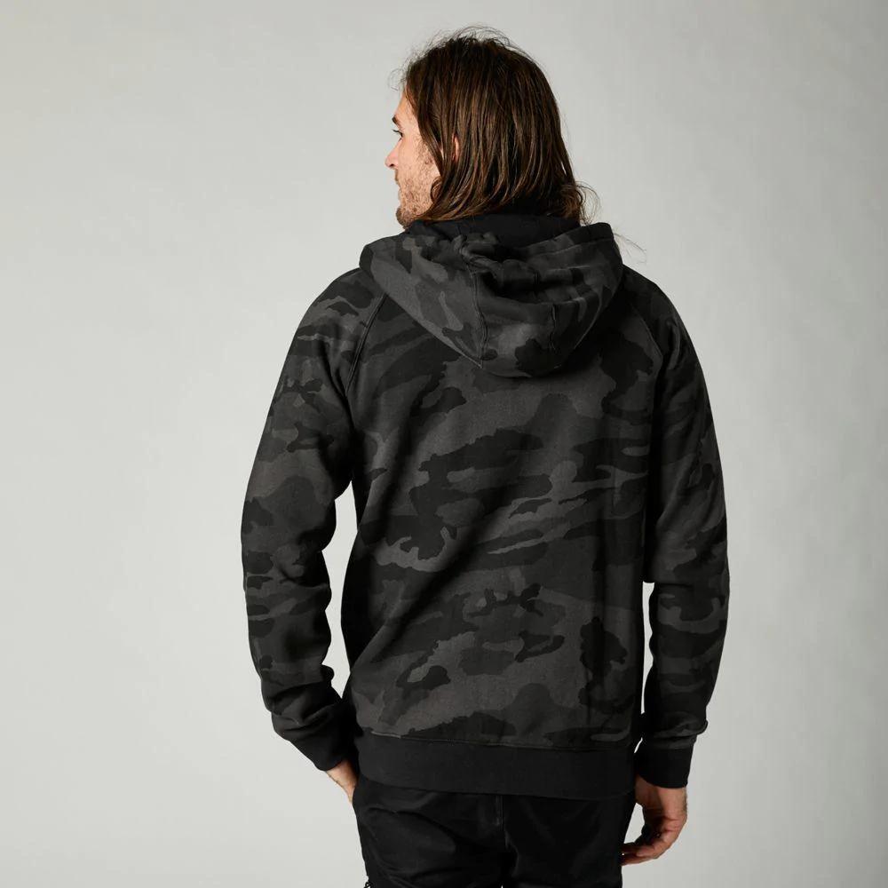 Poleron Lifestyle Pinnacle - Talla: S, Color: negro/camo