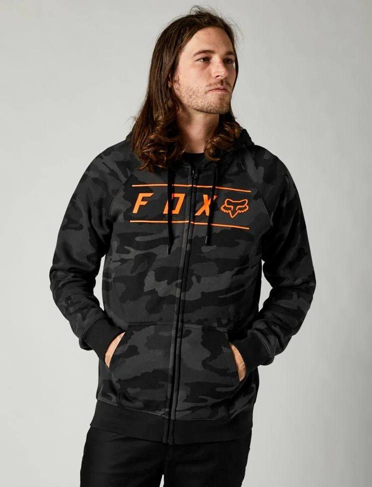 Poleron Lifestyle Pinnacle - Talla: S, Color: negro/camo