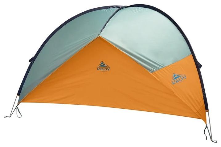 Sombrilla Sunshade W/Side Wall - Color: Malachite-Golden Oak
