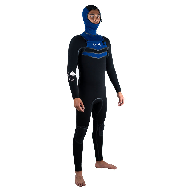 Erizos Wetsuits Fosil 543 - Talla: XS, Color: Black Navy Blue