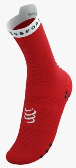 Miniatura Pro Racing Socks RUN HIGH V4.0  - Color: Rojo-Blanco