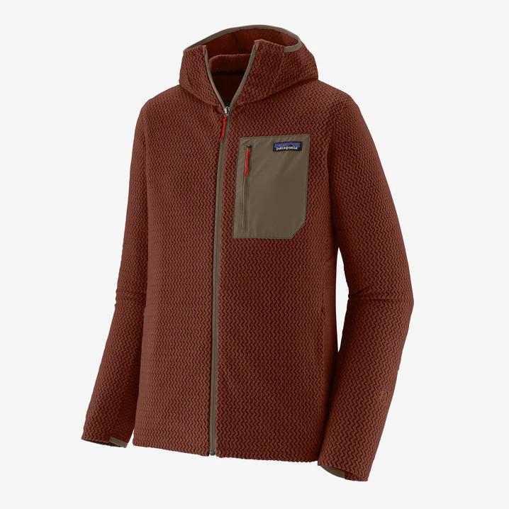 Miniatura Polar Hombre R1® Air Full-Zip Hoody - Color: Marron