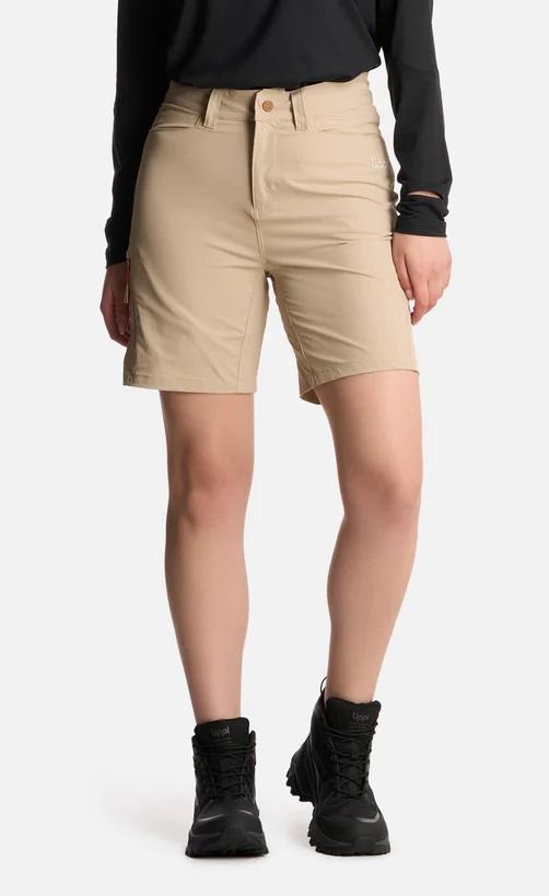 Miniatura Short Mujer Puretrek Q-Dry - Color: Arena