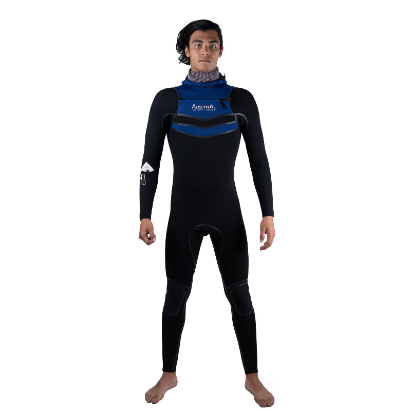 Miniatura Erizos Wetsuits Fosil 543 - Color: Black Navy Blue