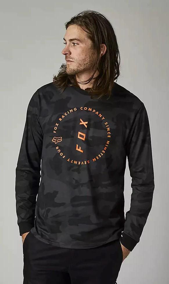 Polera Hombre Lifestyle Manga Larga Clean Up - Color: Negro