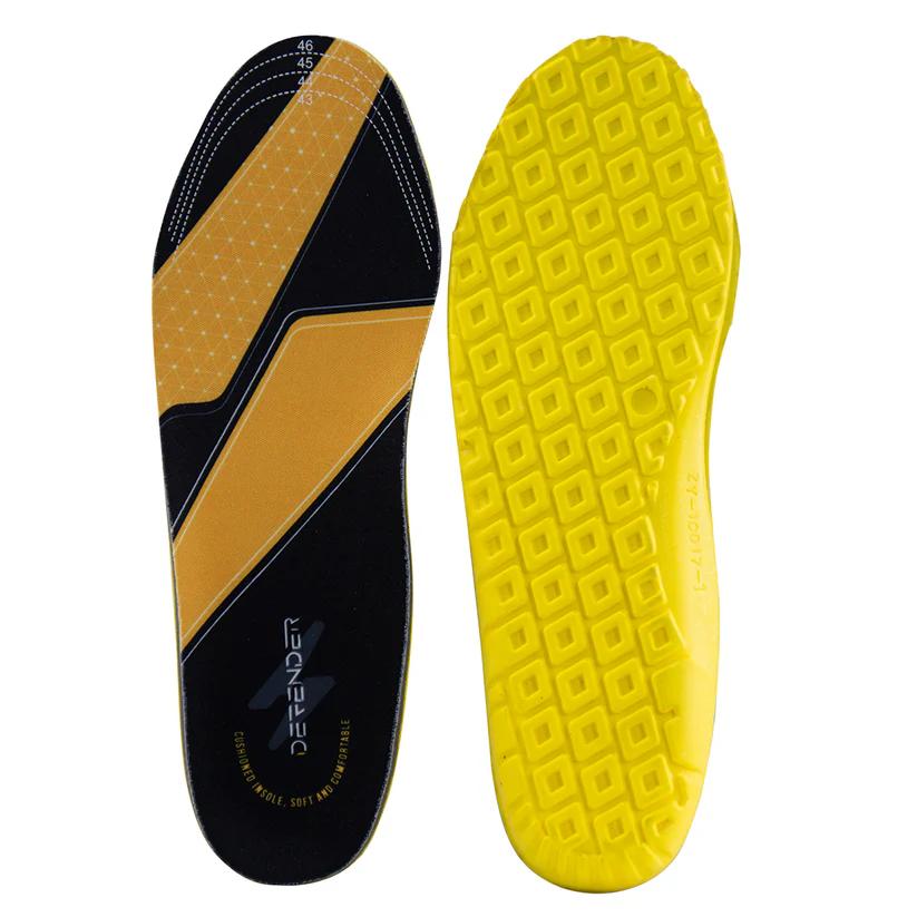 Plantilla Active Pro Hombre  - Color: Negro Amarillo