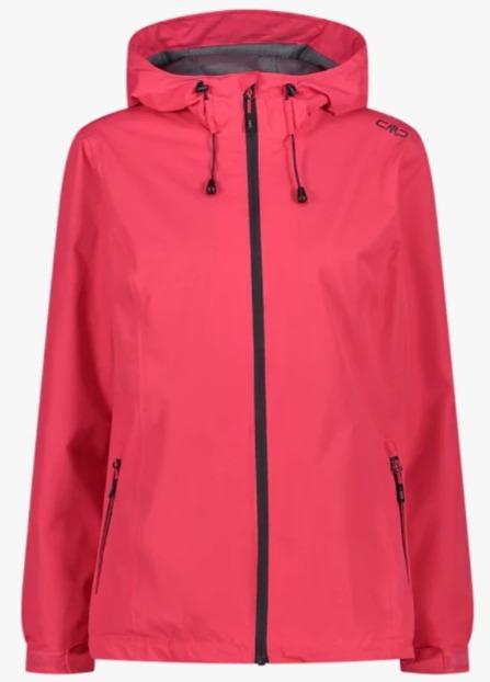 Chaqueta Mujer con Gorro Impermeable