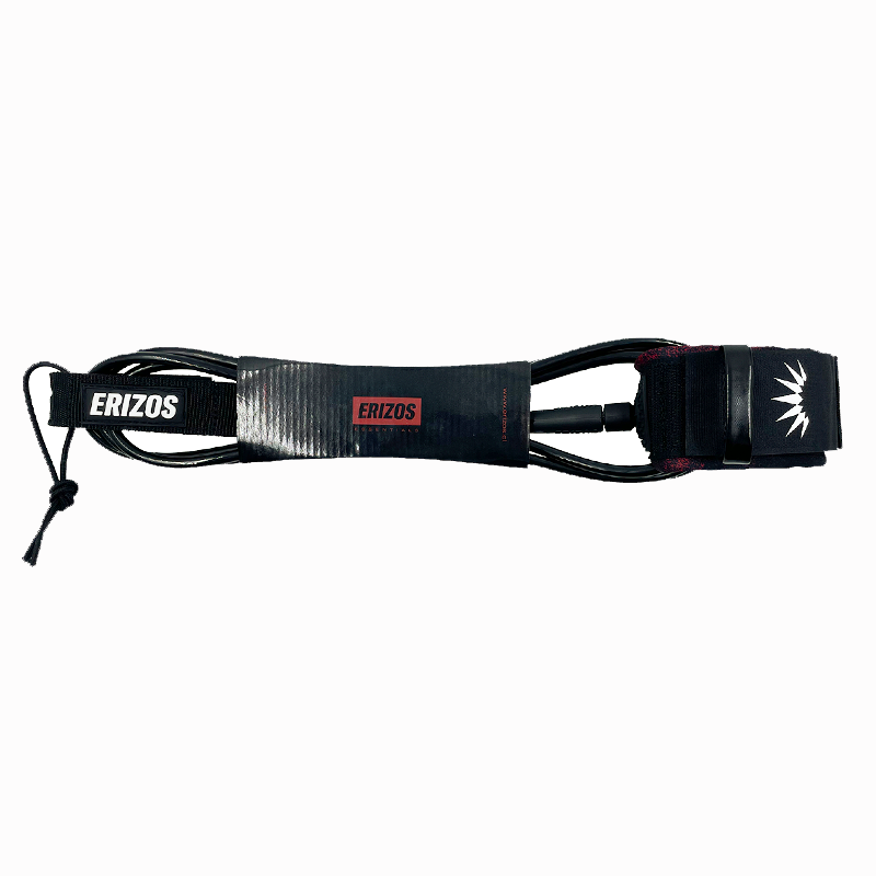 Miniatura Leash Surf All Condition 7mm - Color: Negro/Rojo