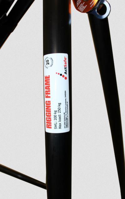 Soporte Trabajo Y Rescate ActSafe Rigging Frame - Color: Negro