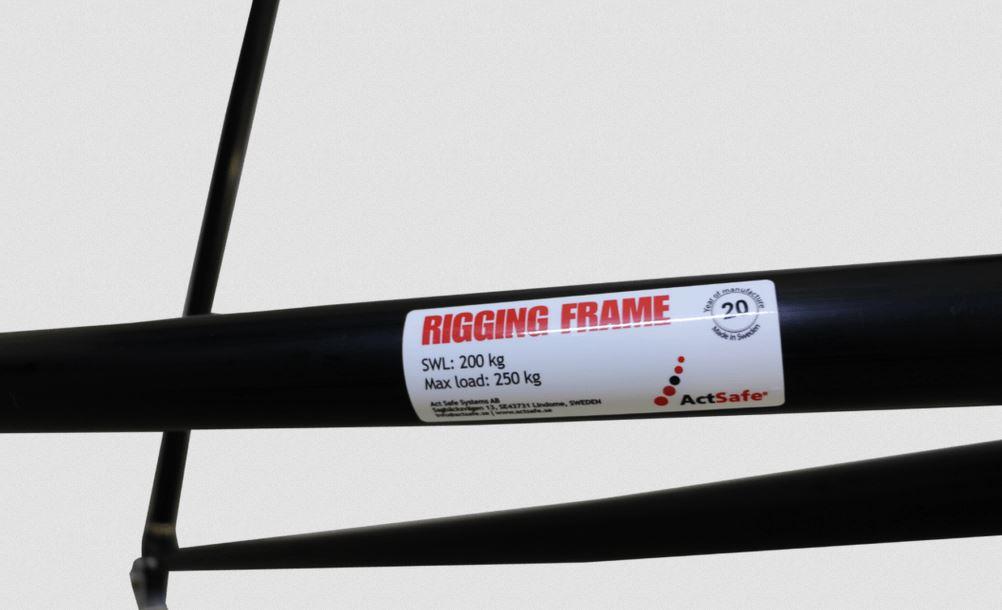 Miniatura Soporte Trabajo Y Rescate ActSafe Rigging Frame - Color: Negro