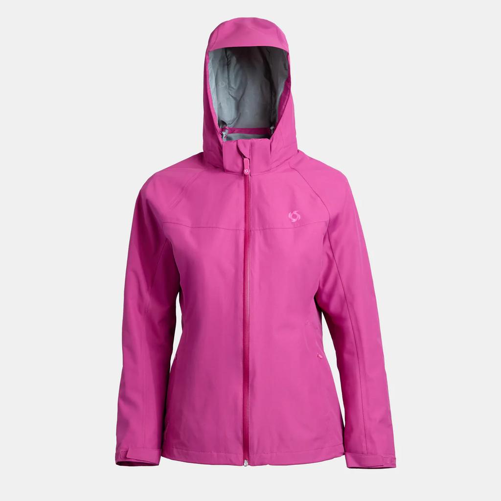 Miniatura Cortaviento Impermeable Storm Mujer - Color: Cereza