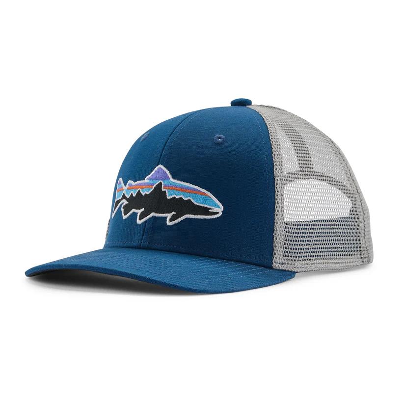 Miniatura Jockey Fitz Roy Trout Trucker Hat - Color: Azul