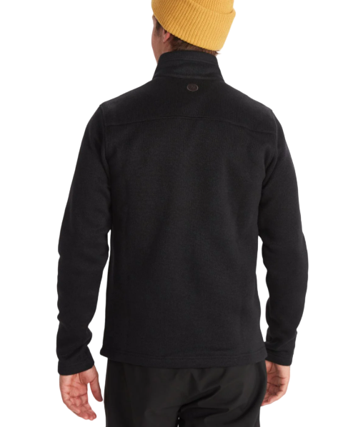 Miniatura Polar Hombre Drop Line 1/2 Zip - Color: Negro