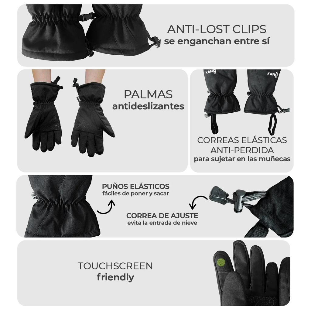 Miniatura Guantes de Nieve -