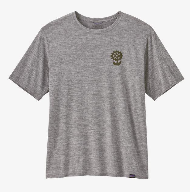 Miniatura Polera Hombre Capilene Cool Daily Graphic Shirt-Lands  - Color: Gris