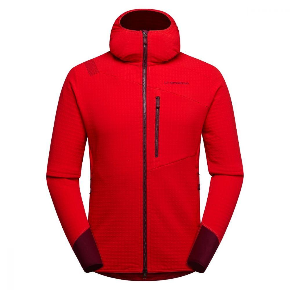 Bristen Thermal Hoody Hombre - Color: Rojo