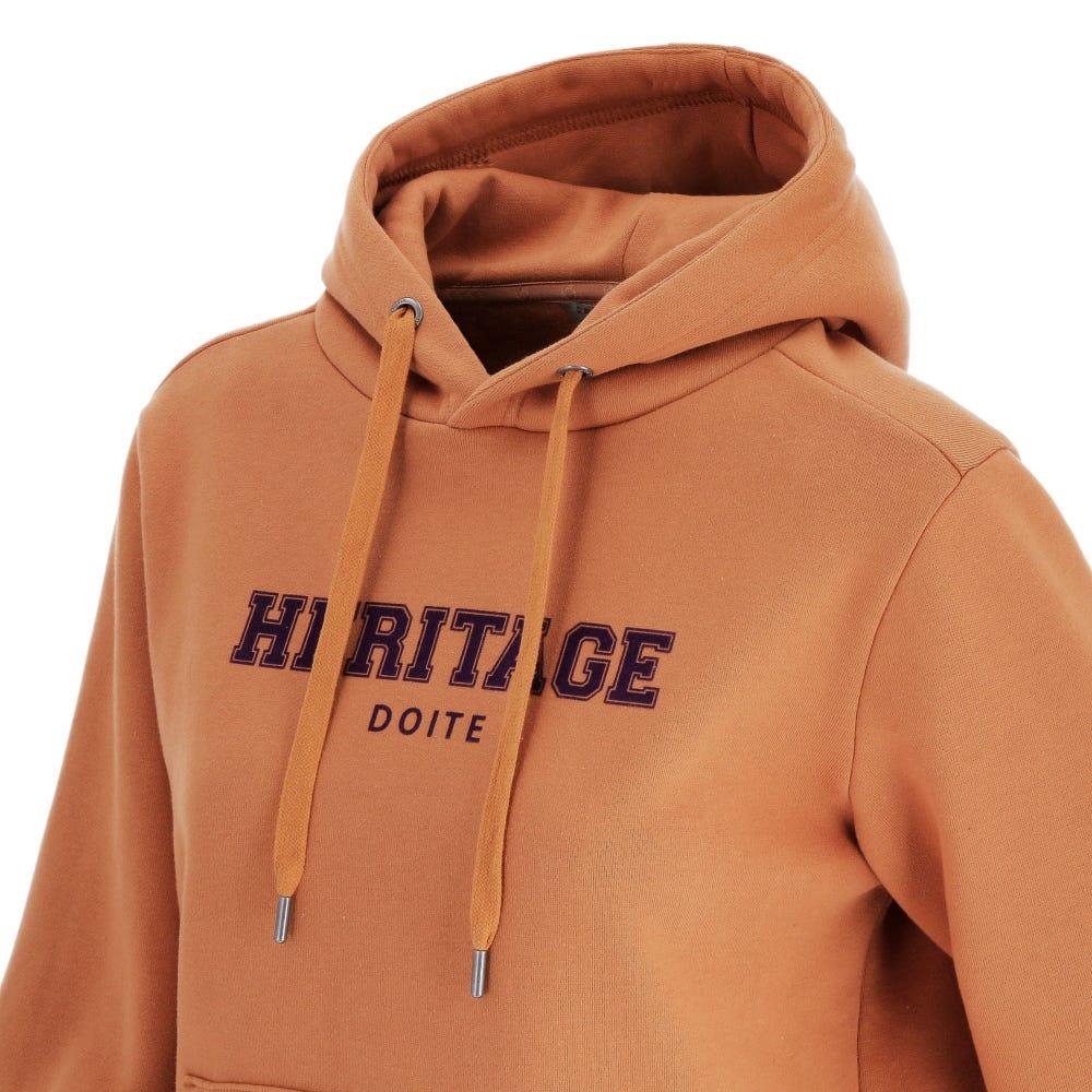 Miniatura Poleron Soren Mujer Negro - Color: Naranjo