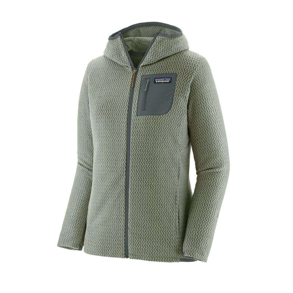 Polar Mujer R1 Air Full-Zip - Color: Verde Claro