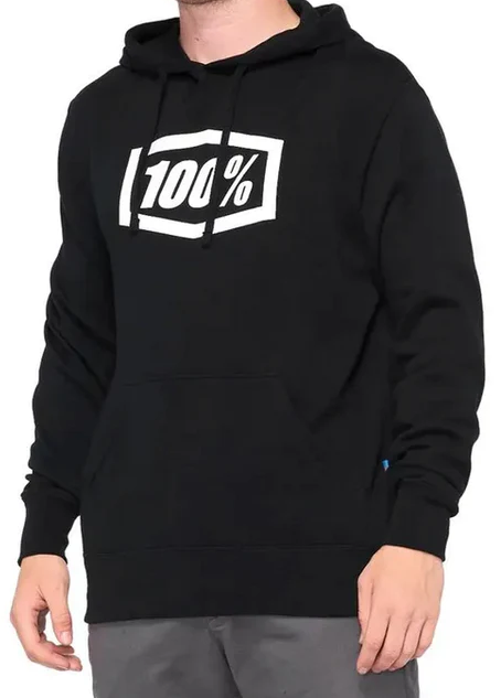 Polerón Hombre Icon Pullover Fleece - Color: Negro