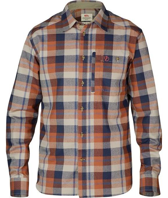 Miniatura Camisa Manga Larga  - Color: Azul/Rojo