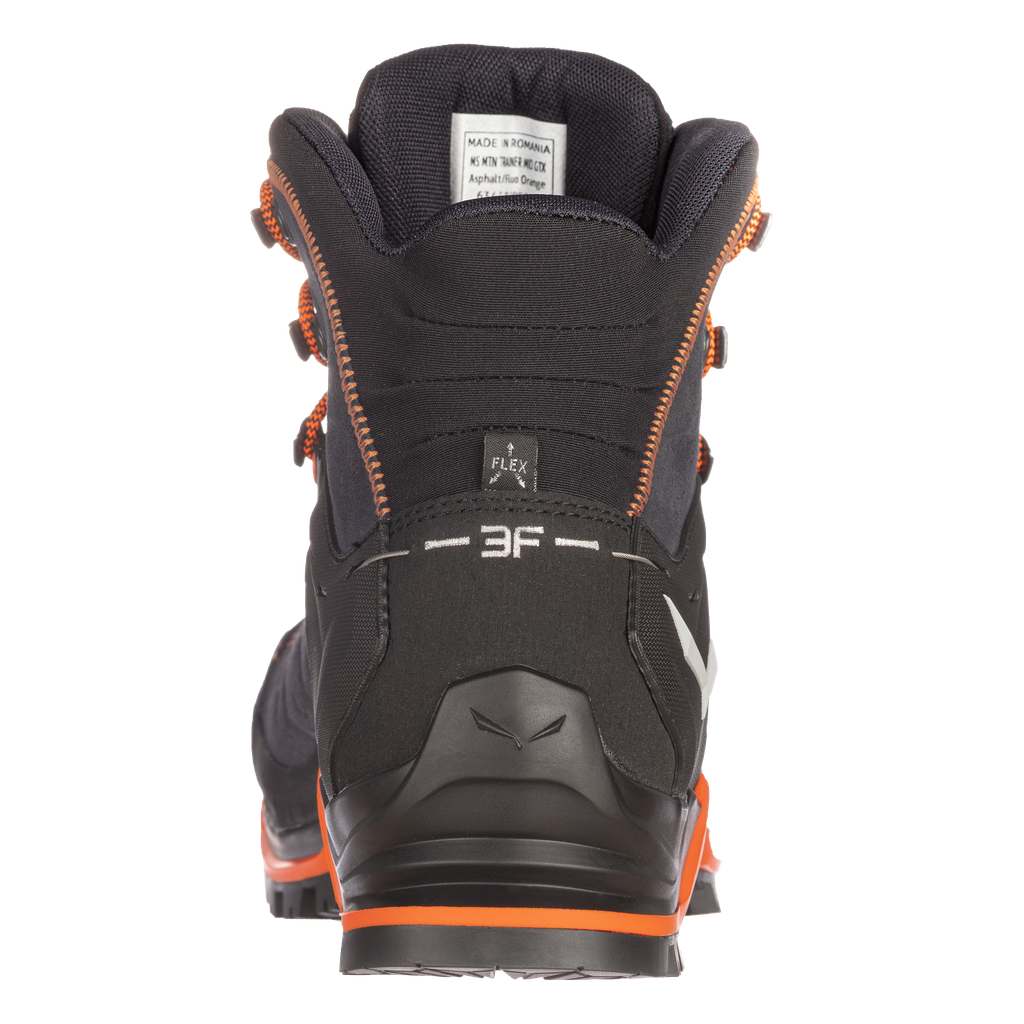 Miniatura Zapato Hombre MTN Trainer Mid GTX - Color: Asphalt-Fluo Orange