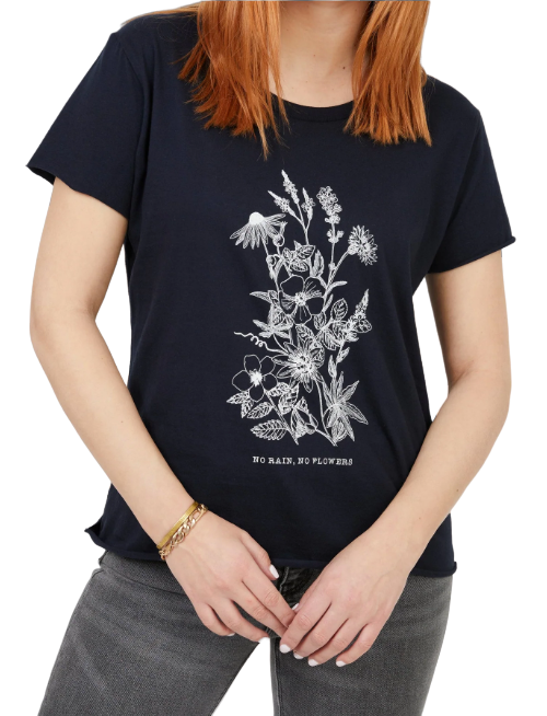 Polera Flores De Mujer -