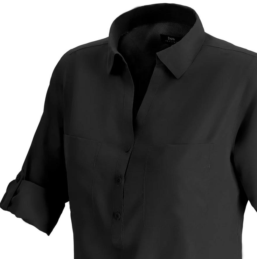 Miniatura Blusa Manga Larga Falcon Mujer  - Color: Negro