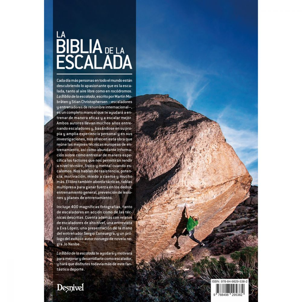 Libro La Biblia de la Escalada -