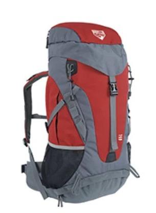 Mochila Pavillo Dura Trek 65L - Color: Rojo