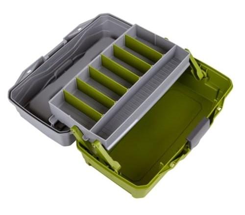 Caja Pesca  2137B 3 Bandejas #6184TB - Color: Verde , Formato: 3 Bandejas