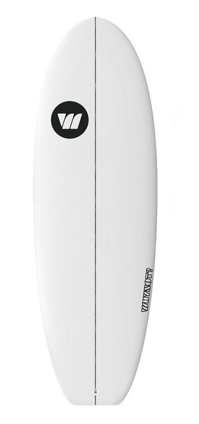 Tabla Surf The Tongue - Color: Blanco