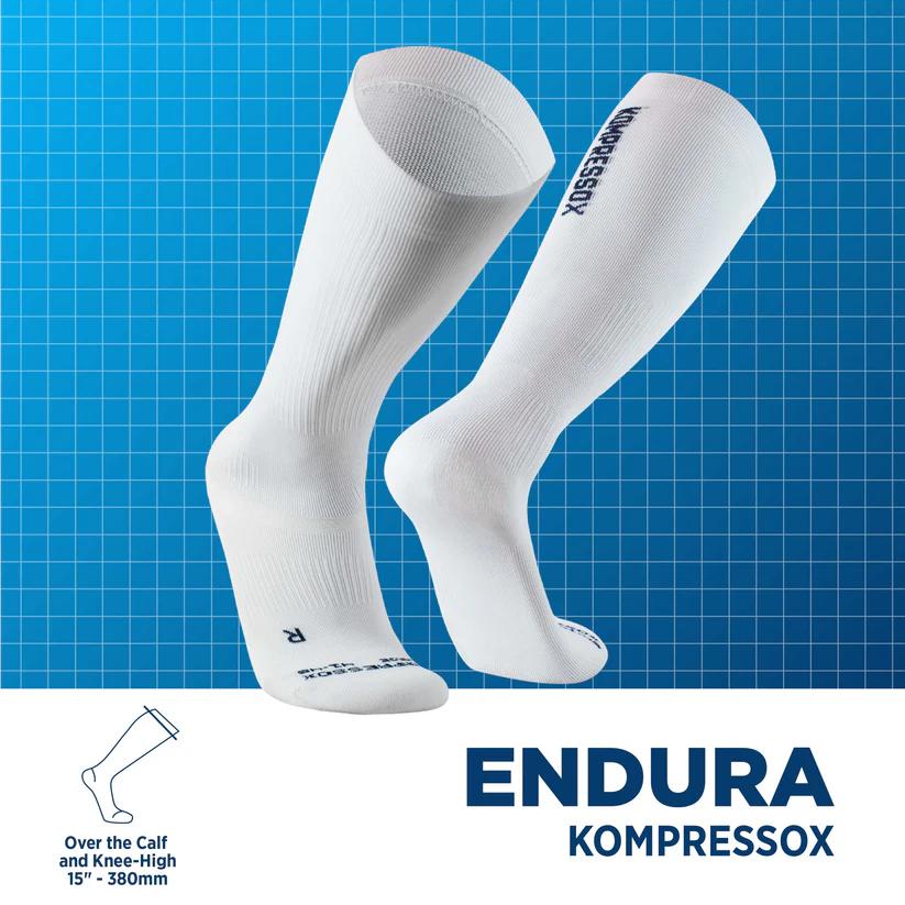 Miniatura Calcetines de Compresion 20-30 mmHg - Color: Blanco