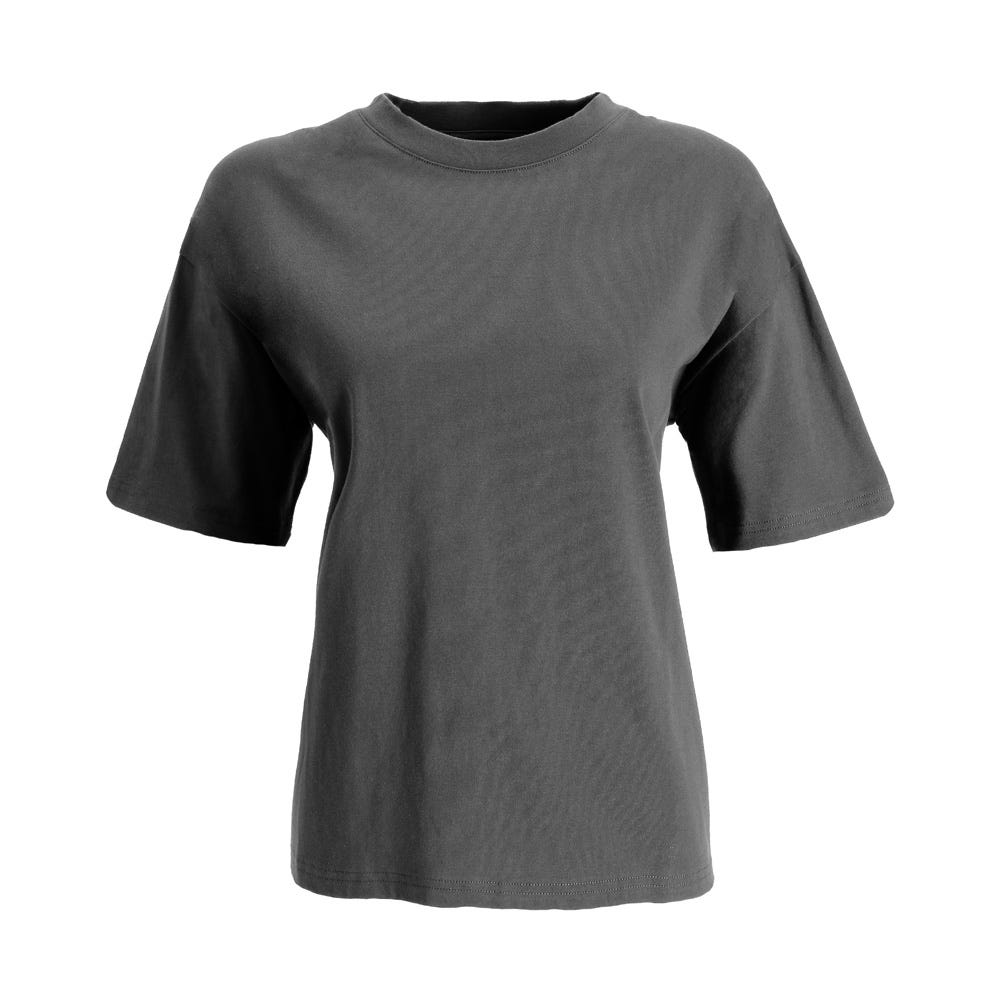 Miniatura Polera Manga Corta Daily Mujer - Color: Gris