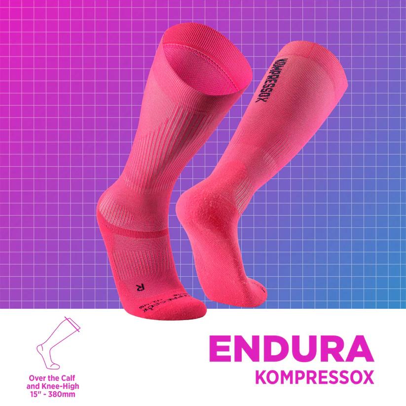 Miniatura Calcetines de Compresion 20-30 mmHg - Color: Fucsia