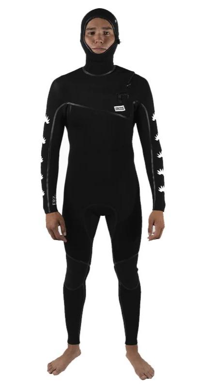 Miniatura Traje de Neopren Wetsuits Mtmf Hood 43MM 2023 - Color: Black White