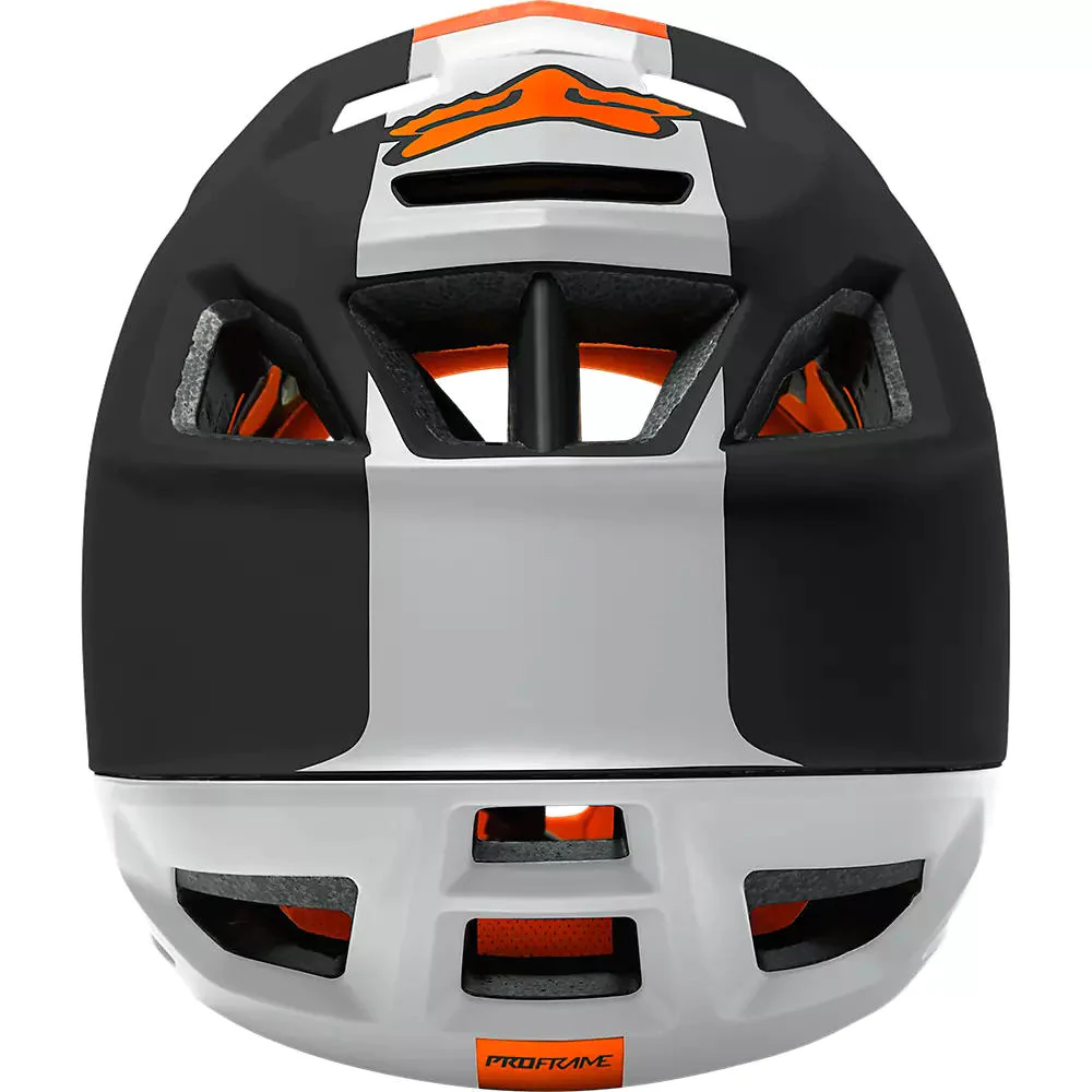 Miniatura Casco Bicicleta Proframe Blocked - Color: Negro-Naranjo